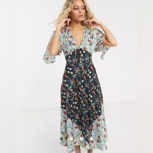 Topshop floral dress